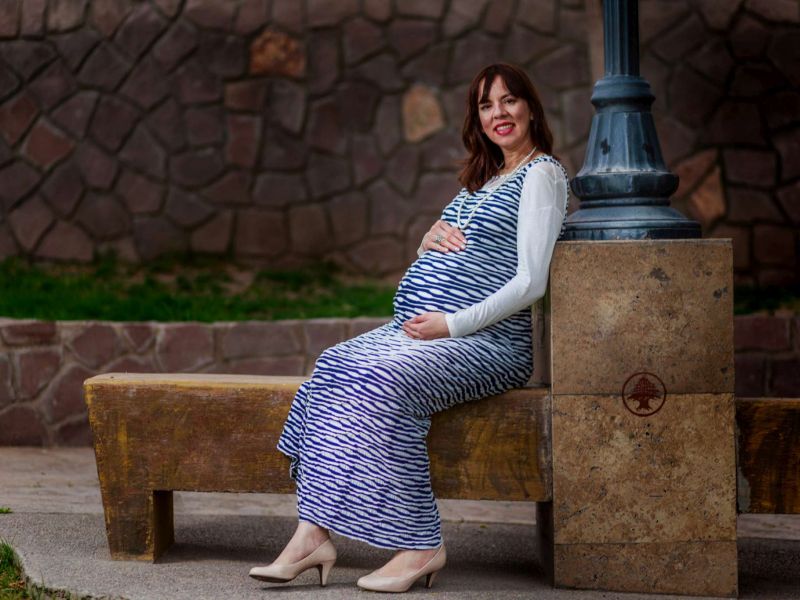 Marissa Armendariz, Pregnant Photoshoot @ Parque San Charbel, Chihuahua